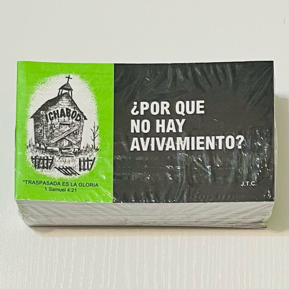 ¿Por Que No Hay Avivamiento? | Tratados Chick Paquete De 25 | Jack Chick (1983)